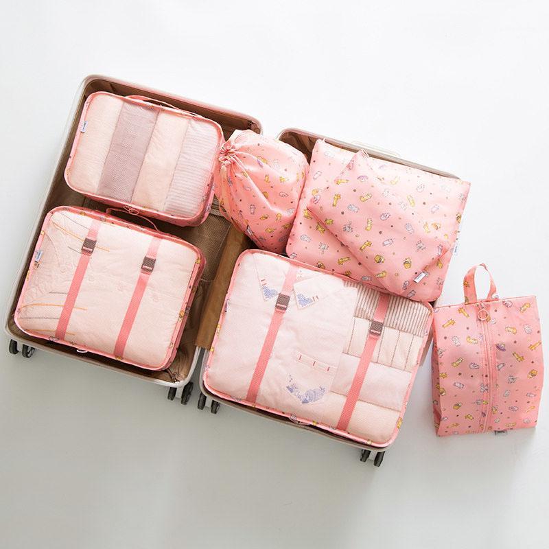 New 7pcs/set Nylon Travel Storage Bags Woman Clothes Shoes Organizer Waterproof Luggage Finishing 2020 New For Women Travel bag1
New 7pcs/set Nylon Travel Storage Bags Woman Clothes Shoes Organizer Waterproof Luggage Finishing 2020 New For Women Travel bag1