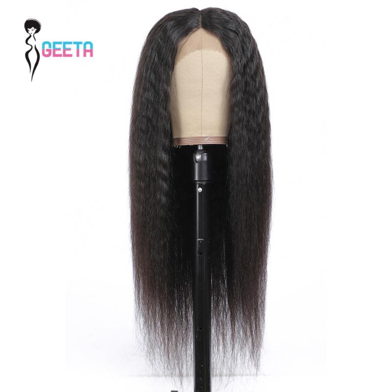 Geeta Kinky Straight Wig Lace Front Human Hair Wigs 30Inch 13X1 Lace Part Remy Yaki Frontal Human Hair Wigs Pre Plucked Wig, As pic
Geeta Kinky Straight Wig Lace Front Human Hair Wigs 30Inch 13X1 Lace Part Remy Yaki Frontal Human Hair Wigs Pre Plucked Wig, As pic
