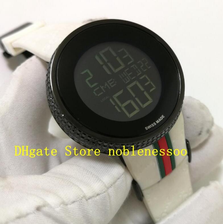 3 color Mens Digital Quartz 114 Diamond Bezel 44mm Rose gold black White Rubber Band Watch YA114208 Unisex Women Watches Men's Watches, 02 black
3 color Mens Digital Quartz 114 Diamond Bezel 44mm Rose gold black White Rubber Band Watch YA114208 Unisex Women Watches Men's Watches, 02 black