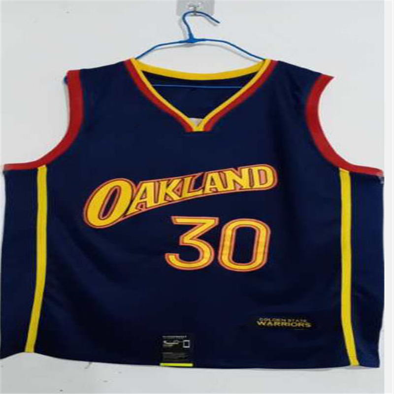 Men Youth Stephen Curry 30 Black White Bule Yellow„Golden„State„Warriors 20/21 City Basketball Jersey