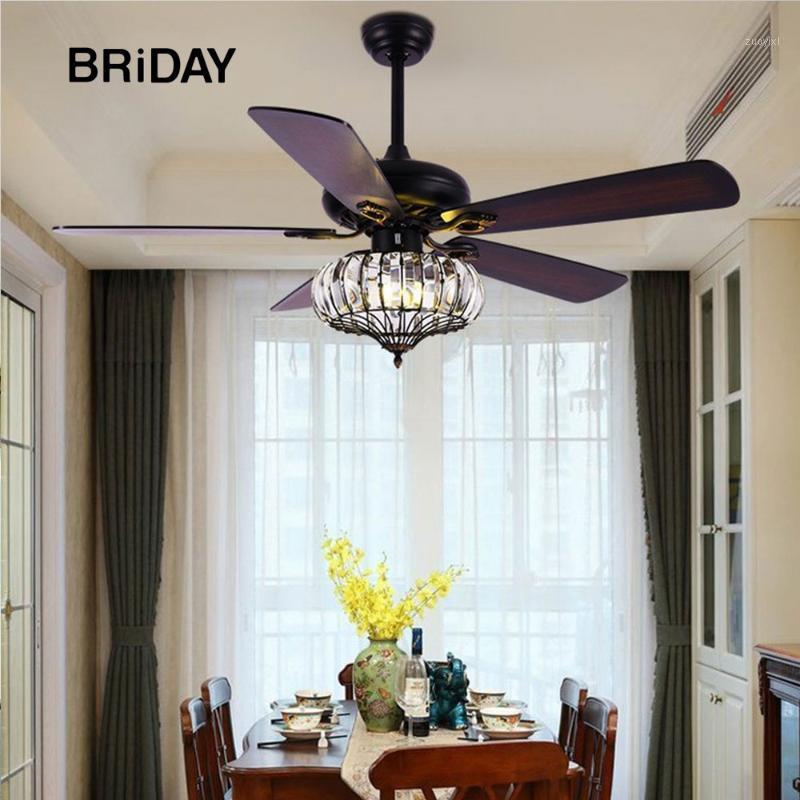 52 inch Loft crystal ceiling fans with lights for living room ventilator lamp black wood Leaf Blade1
52 inch Loft crystal ceiling fans with lights for living room ventilator lamp black wood Leaf Blade1
