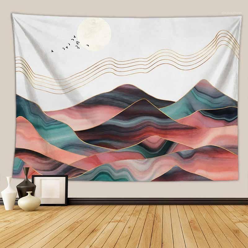 Natural Scenery Mountain Sun Tapestry Wall Hanging Hippie Backdrop Decor Tapestry Cloth Thin Bedspread Wall Carpets1
Natural Scenery Mountain Sun Tapestry Wall Hanging Hippie Backdrop Decor Tapestry Cloth Thin Bedspread Wall Carpets1