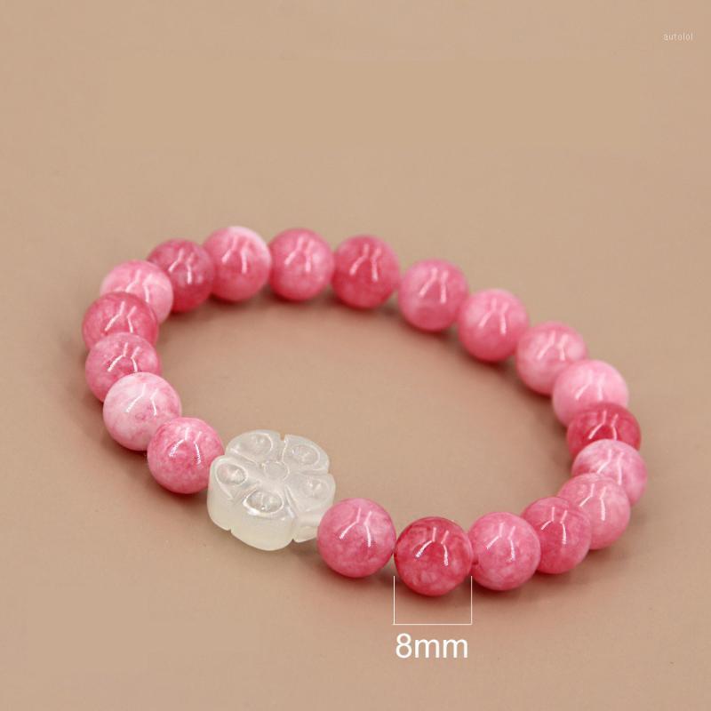Natural Pink Crystal Bracelet Romantic elastic red Yoga jewelry bracelet women's4, 6, 8, 10, 12mm beads Single woman Gift giving1
Natural Pink Crystal Bracelet Romantic elastic red Yoga jewelry bracelet women's4, 6, 8, 10, 12mm beads Single woman Gift giving1