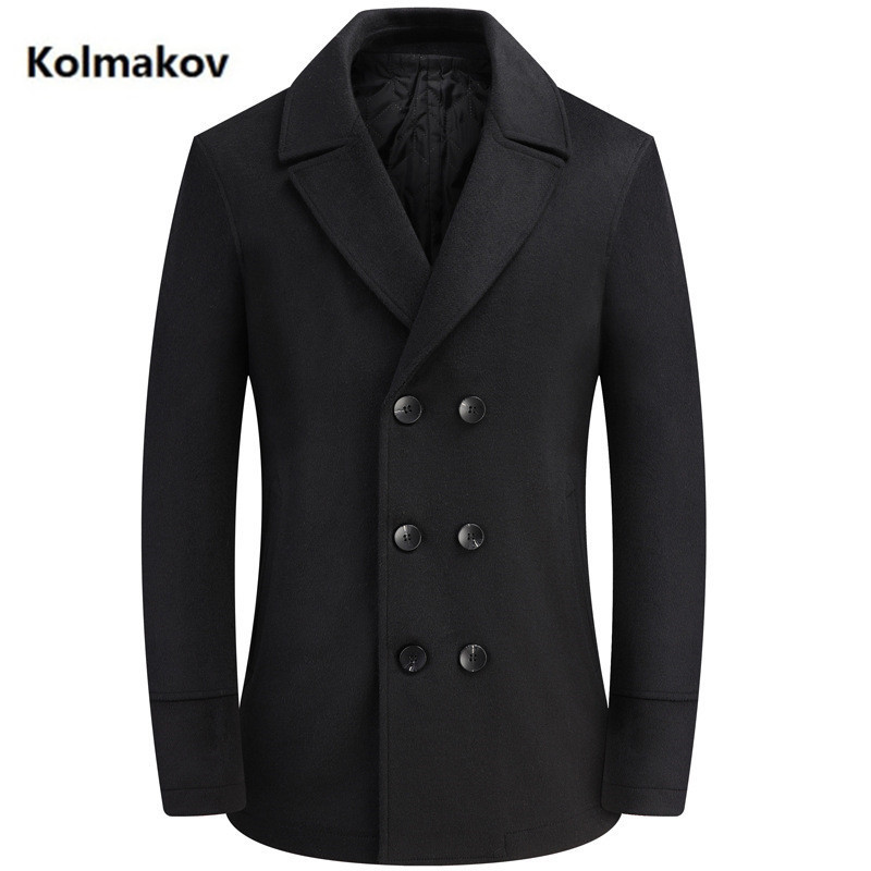new arrival coat men high quality double breasted wool trench coat men,men's casual wool jackets plus-size M-4XL 201120
