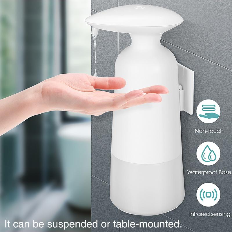 350ml Touchless Bathroom Dispenser Sensor Liquid Soap Dispenser for Kitchen Hand Free Automatic Soap Wall Mounted
350ml Touchless Bathroom Dispenser Sensor Liquid Soap Dispenser for Kitchen Hand Free Automatic Soap Wall Mounted