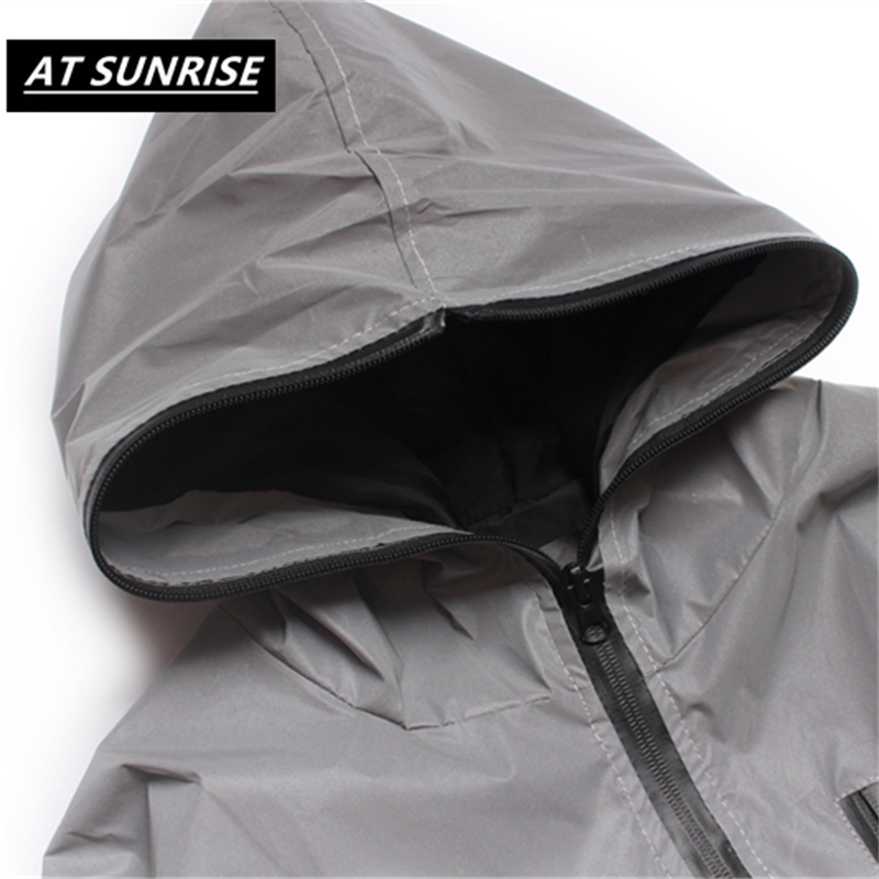 Men's 3M Full Reflective Jacket Light Hoodies Women Jackets Hip Hop Waterproof Windbreaker Hooded Streetwear Coats Man tops 201218