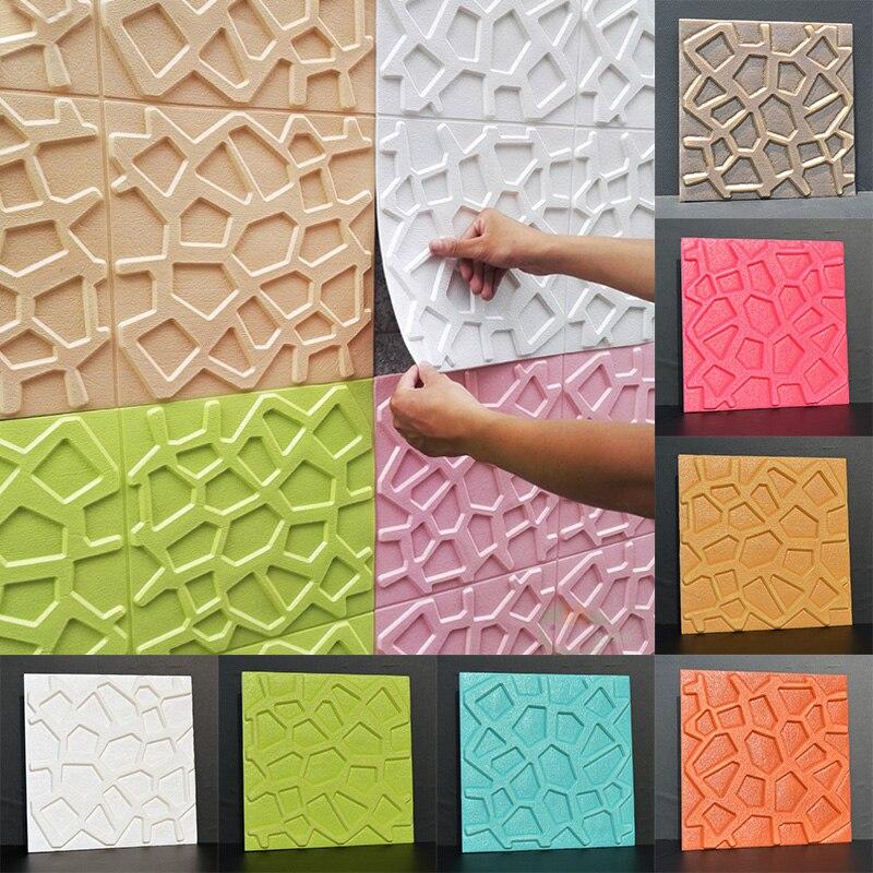 3D Foam Wall Stickers Decorative Adhesive Panels Home Bedroom Decor Living Room Bathroom Kids TV Creative Waterproof Wallpaper
3D Foam Wall Stickers Decorative Adhesive Panels Home Bedroom Decor Living Room Bathroom Kids TV Creative Waterproof Wallpaper