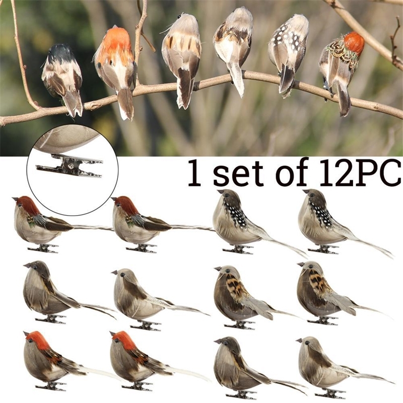 12 Pcs/ Artificial Feather Bird Decor Craft Wedding Doves Ornament Bird Adornment 3D Foam Fake Dove Decoration 201201
12 Pcs/ Artificial Feather Bird Decor Craft Wedding Doves Ornament Bird Adornment 3D Foam Fake Dove Decoration 201201