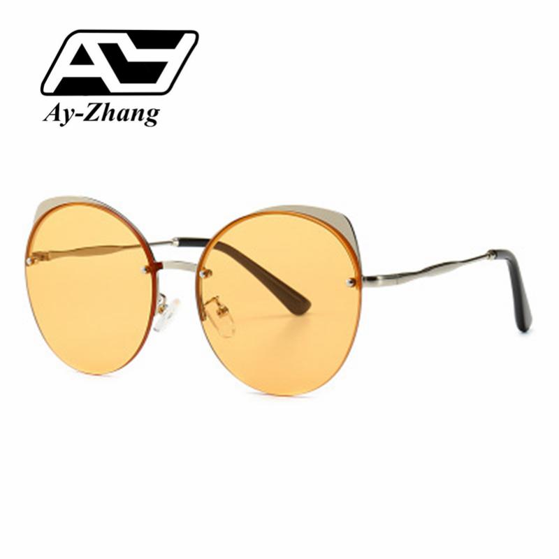 Ay-zhang Trending Luxury Orange UV400 Retro Frame Vintage Sunglasses Lady Female Gradient Lens Clear Simple Eyewear
Ay-zhang Trending Luxury Orange UV400 Retro Frame Vintage Sunglasses Lady Female Gradient Lens Clear Simple Eyewear