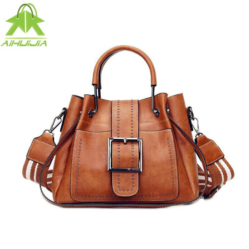 Bags For Women 2020 New Fashion PU Leather Handbags Crossbody Bag For Women Vintage Bucket Shoulder Bag Ladies Handbag Sac Femme, Black
Bags For Women 2020 New Fashion PU Leather Handbags Crossbody Bag For Women Vintage Bucket Shoulder Bag Ladies Handbag Sac Femme, Black
