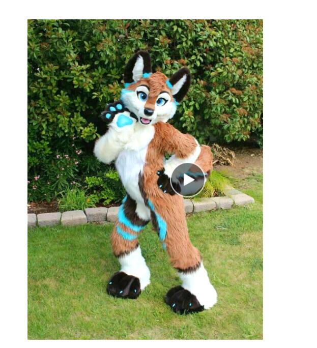 Long Fur Husky Dog Fox Fursuit Furry Mascot Costume Suit Fancy Dress Adult Outdoor Outfit, White
Long Fur Husky Dog Fox Fursuit Furry Mascot Costume Suit Fancy Dress Adult Outdoor Outfit, White