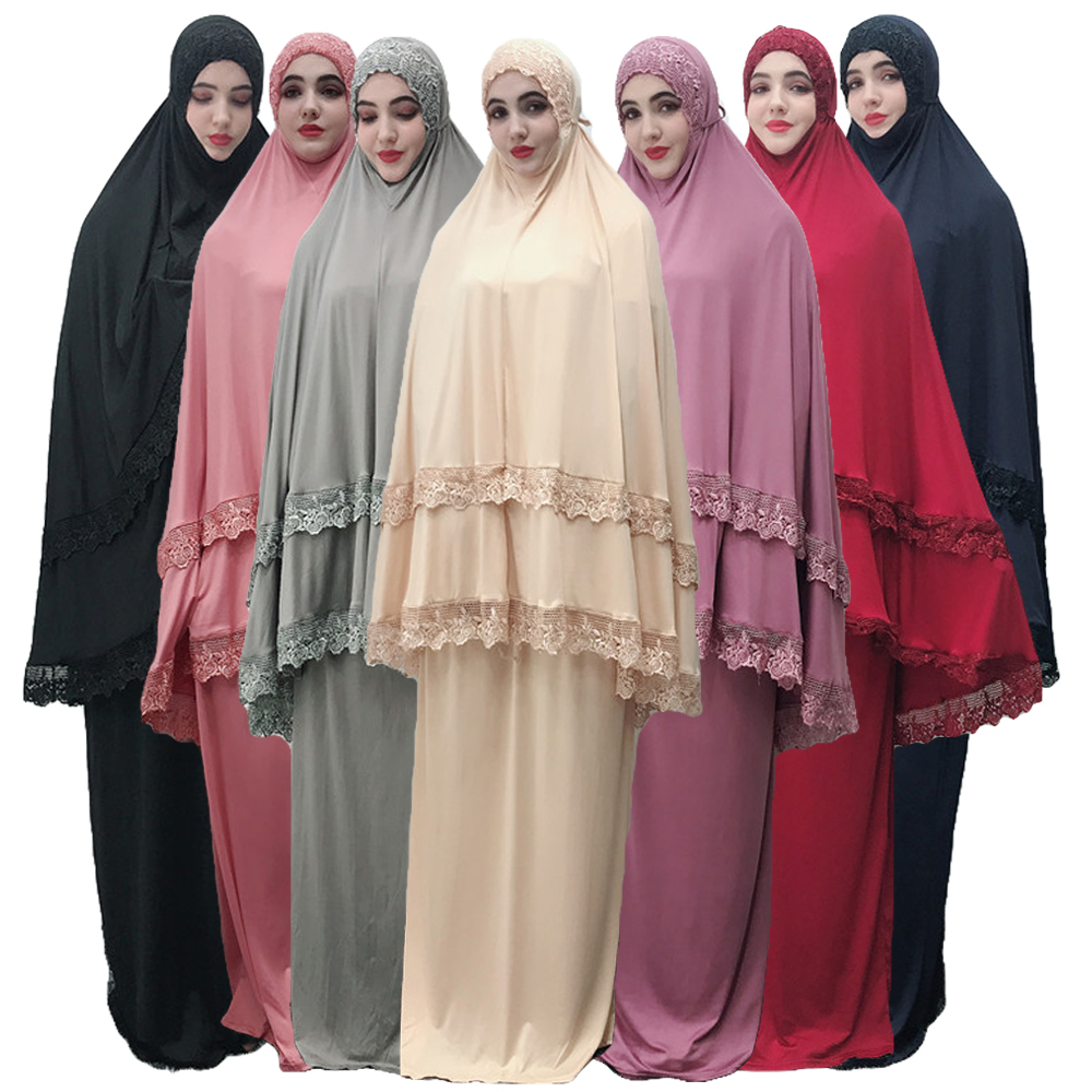 2 Piece Hijab Dress Muslim Women Prayer Khimar Jilbab Arab Overhead Abaya Clothing Ramadan Oman Suit Worship Service Middle East, Red
2 Piece Hijab Dress Muslim Women Prayer Khimar Jilbab Arab Overhead Abaya Clothing Ramadan Oman Suit Worship Service Middle East, Red