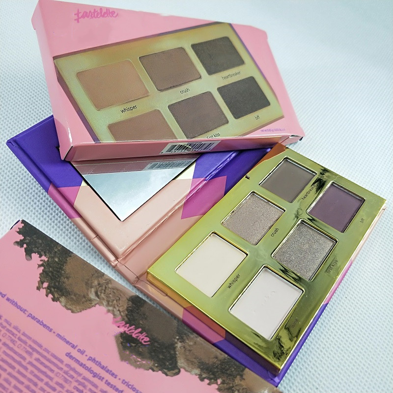 tartelette tease 6 color eyeshadow Fashion waterproof mini eye shadow eyes makeup, Multi