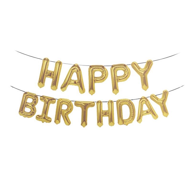 16 inch Letters Happy Birthday Foil Balloons Happy Birthday Party Decoration Kids Alphabet Air Balloons Baby Shower Supplies
16 inch Letters Happy Birthday Foil Balloons Happy Birthday Party Decoration Kids Alphabet Air Balloons Baby Shower Supplies