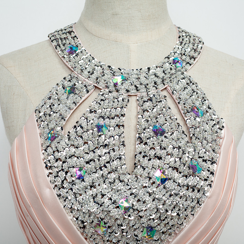 Evening Dress Floorlength Satin Sexy Formal Prom Party Gowns Elegant Long Evening Dresses 201114