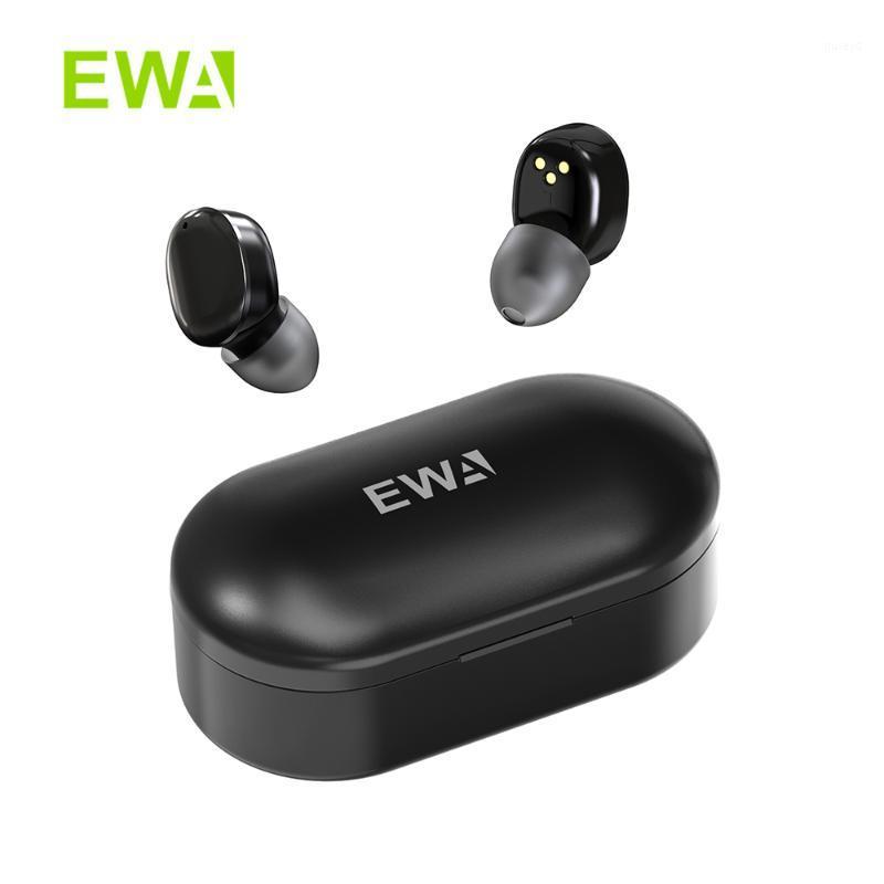 EWA T300 TWS Bluetooth Headphones In-Ear HD Stereo Headset Wireless Earphones with Microphone Touch Control Waterproof Earbuds1, Black
EWA T300 TWS Bluetooth Headphones In-Ear HD Stereo Headset Wireless Earphones with Microphone Touch Control Waterproof Earbuds1, Black
