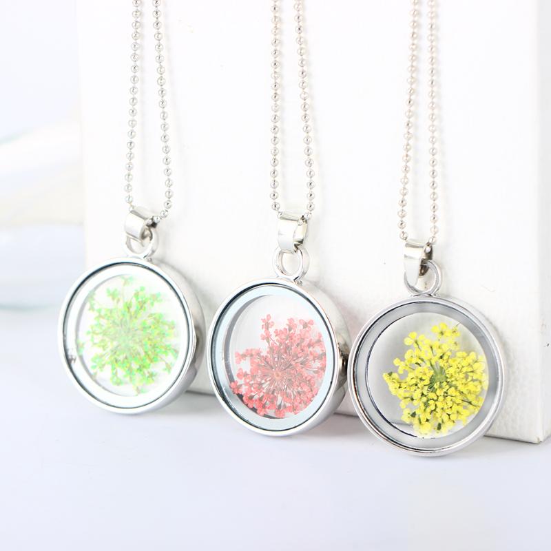Real Flower Necklace Fashion Dried Botanical Necklaces Pendants For Women Dried Flower Necklace Glass Pendant Rope Chain Gift
Real Flower Necklace Fashion Dried Botanical Necklaces Pendants For Women Dried Flower Necklace Glass Pendant Rope Chain Gift