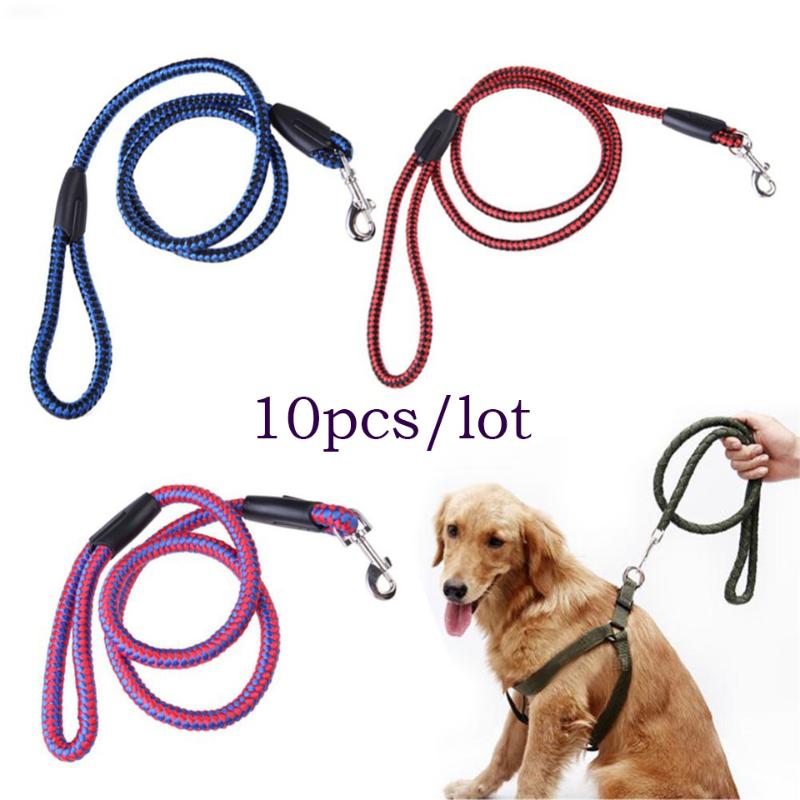 10pcs 120cm Strong Pet Dog Braided Nylon Rope Leash Comfortable Dogs Leash Lead for Big and Meddium Dogs
10pcs 120cm Strong Pet Dog Braided Nylon Rope Leash Comfortable Dogs Leash Lead for Big and Meddium Dogs