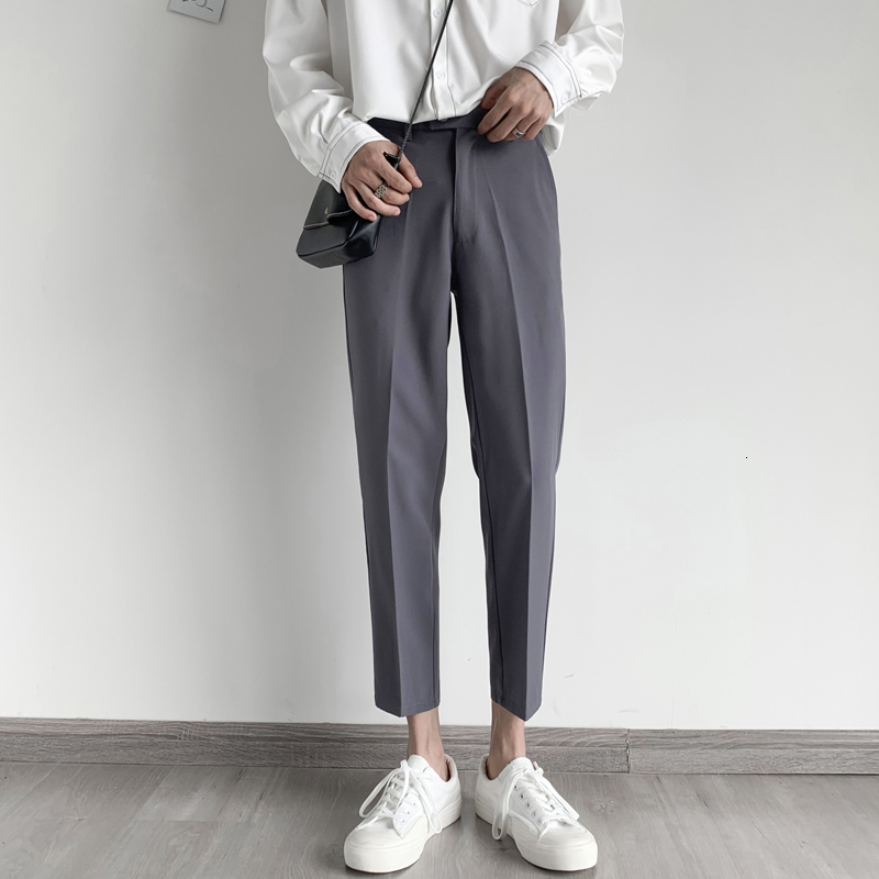 Dress 2021 Men's Spring New Fine Straight Pants Nine Minutes Youth 27-34 7ILG, Black
Dress 2021 Men's Spring New Fine Straight Pants Nine Minutes Youth 27-34 7ILG, Black
