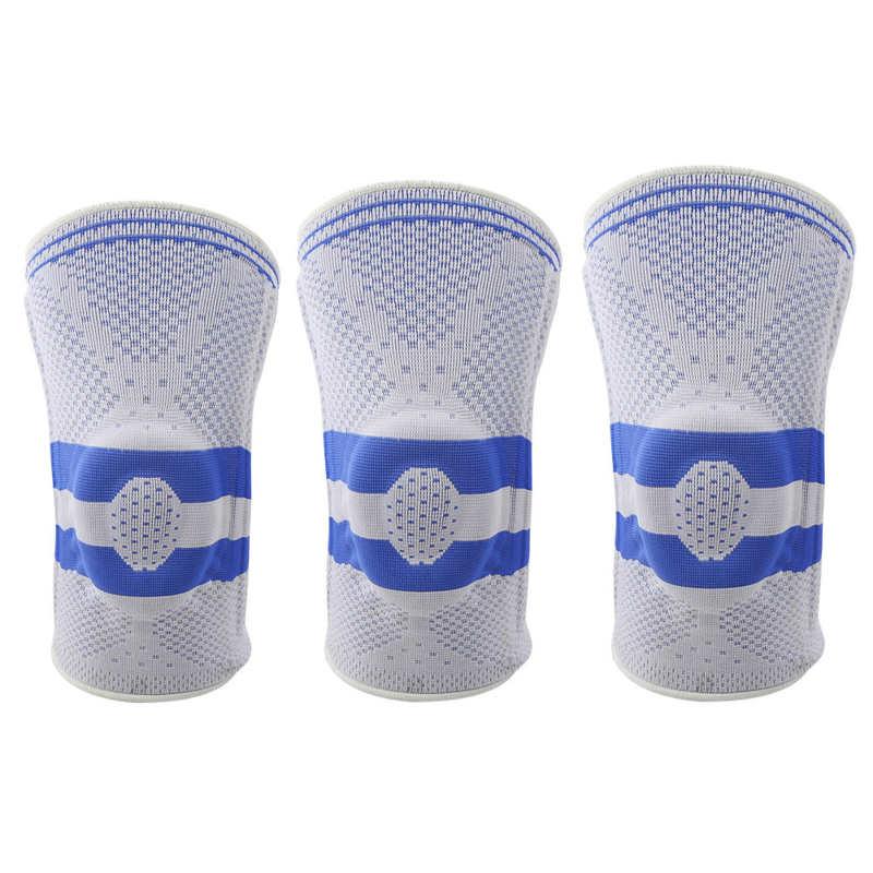 Knee Brace Knee Compression Sleeve Outdoor Silicone Anti-Collision Support Support Brace Sports Kneepad Elastic, As pic
Knee Brace Knee Compression Sleeve Outdoor Silicone Anti-Collision Support Support Brace Sports Kneepad Elastic, As pic