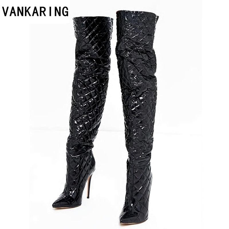 women boots embroidery leather sexy pointy toe punk high heels over the knee long boots autumn winter black casual party shoes
women boots embroidery leather sexy pointy toe punk high heels over the knee long boots autumn winter black casual party shoes