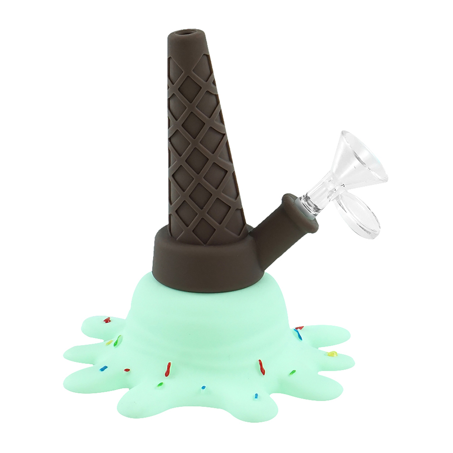 5.2inch ice cream Silicone hand pipes Colorful newest silicone flexible pipe Unbreakable color fashion pipe tobacco smoking pipe
5.2inch ice cream Silicone hand pipes Colorful newest silicone flexible pipe Unbreakable color fashion pipe tobacco smoking pipe