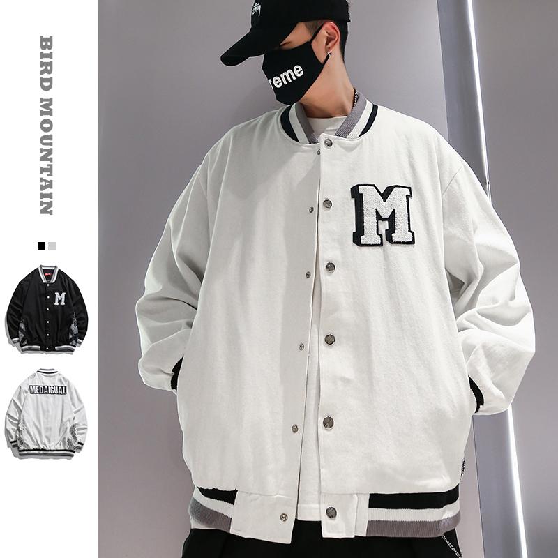 Men's Jackets 2022 Spring Hip Hop Fashion Baseball Jacket Streetwear Korean Style Kpop Loose Couple Clothes High Quality Harajuku Coat Men, Black;brown
Men's Jackets 2022 Spring Hip Hop Fashion Baseball Jacket Streetwear Korean Style Kpop Loose Couple Clothes High Quality Harajuku Coat Men, Black;brown
