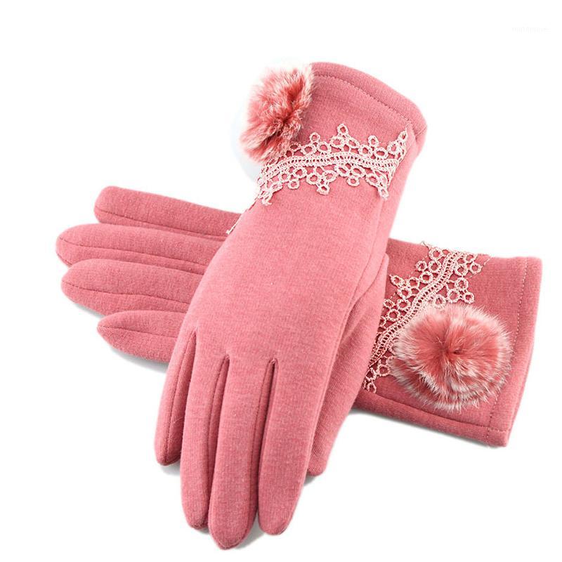 Fashion Winter Gloves Women Touch Screen Gloves Mittens Women Warm Lace Imitate Fur Ball Driving Ski Glove Luvas Guantes1
Fashion Winter Gloves Women Touch Screen Gloves Mittens Women Warm Lace Imitate Fur Ball Driving Ski Glove Luvas Guantes1