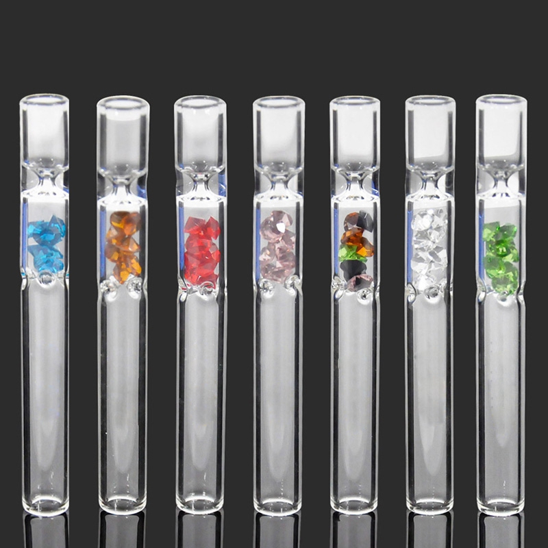 Latest Colorful Diamond Filter Handmade Glass Preroll Rolling Cigarette Cigar Smoking Portable Herb Tobacco One Hitter Mouthpiece Tip Mouth
Latest Colorful Diamond Filter Handmade Glass Preroll Rolling Cigarette Cigar Smoking Portable Herb Tobacco One Hitter Mouthpiece Tip Mouth