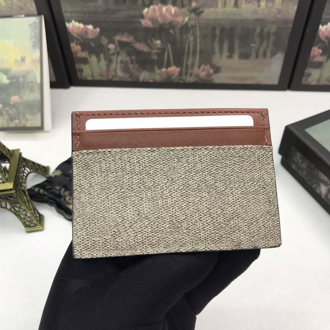 best quality brown canvas with gunine leather men card holder with box luxurys designers wallet womens wallet purse credit card holder, Best quality card holder with box
best quality brown canvas with gunine leather men card holder with box luxurys designers wallet womens wallet purse credit card holder, Best quality card holder with box