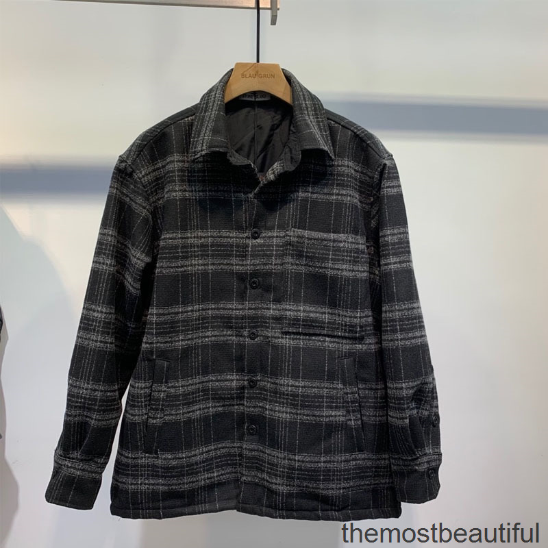 Men's Jackets Cotton Japanese Loose Coat 3 Colors Optional Brown Plaid Jacket Casual Outerwear L6ZC, 1# packing bag
Men's Jackets Cotton Japanese Loose Coat 3 Colors Optional Brown Plaid Jacket Casual Outerwear L6ZC, 1# packing bag