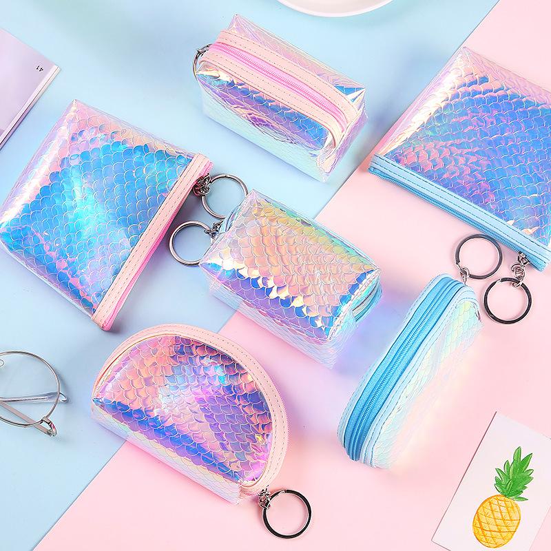 Women Fashion Purse Cosmetic Bag Laser Zipper Makeup Sanitary Napkin Organizer Storage Case Pouches Toiletry Coin Earphone Box
Women Fashion Purse Cosmetic Bag Laser Zipper Makeup Sanitary Napkin Organizer Storage Case Pouches Toiletry Coin Earphone Box