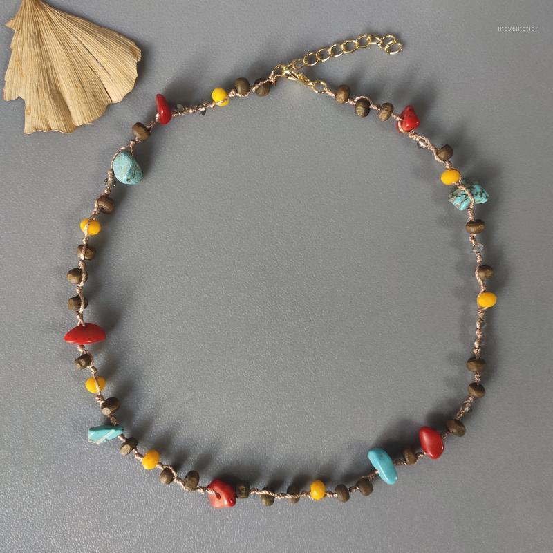 Bohemian beautiful colored stone necklace handmade superimposed fashion wild jewelry travel holiday ethnic style short necklace1
Bohemian beautiful colored stone necklace handmade superimposed fashion wild jewelry travel holiday ethnic style short necklace1