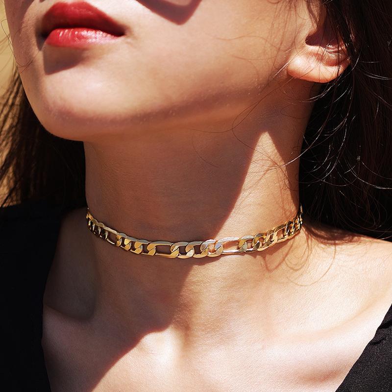 Simple Fashion Rose Gold Choker Necklace For Women Elegant Female RoseGold Chain Necklaces Jewelry Ladies Party Jewelry Gifts
Simple Fashion Rose Gold Choker Necklace For Women Elegant Female RoseGold Chain Necklaces Jewelry Ladies Party Jewelry Gifts