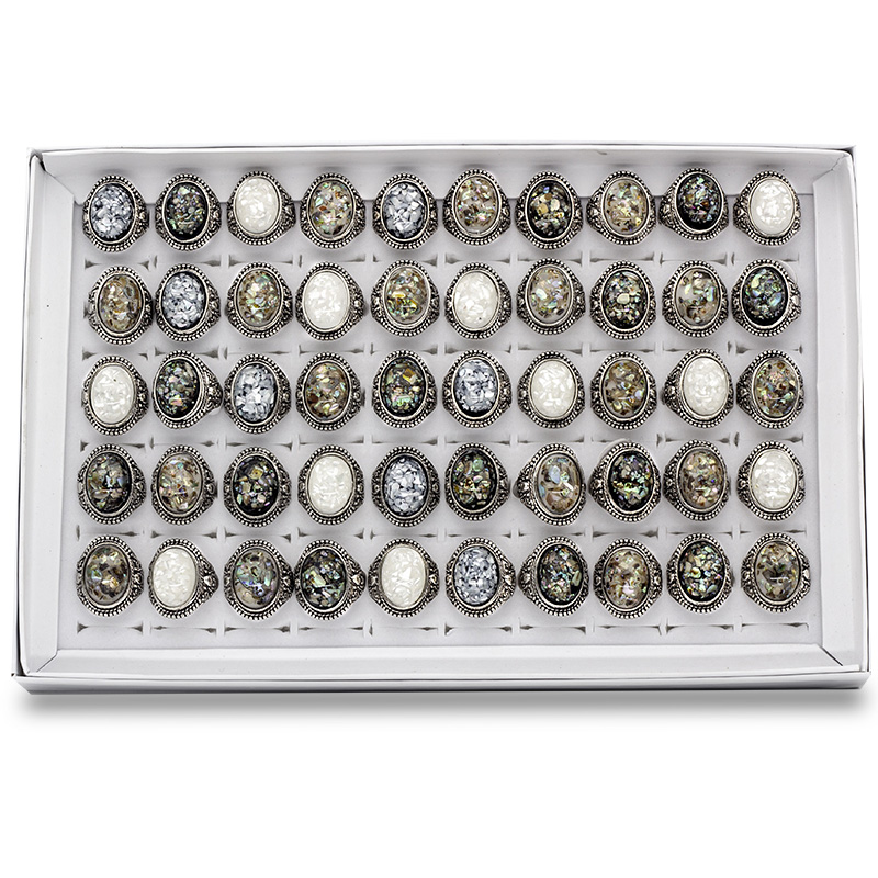 Men's Abalone Shell Rings Price Vintage Palace Stone Rings Factory Direct Wholesale, Golden;silver
Men's Abalone Shell Rings Price Vintage Palace Stone Rings Factory Direct Wholesale, Golden;silver