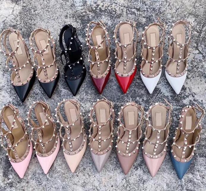 2021 Designer sandals Spikes High Heels 2-6-10 cm Genuine leather Sexy Dress Shoes High Heels Women Shoes Nude Black Pump Patent strap Shoes, Color 3
2021 Designer sandals Spikes High Heels 2-6-10 cm Genuine leather Sexy Dress Shoes High Heels Women Shoes Nude Black Pump Patent strap Shoes, Color 3