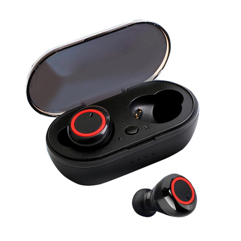 Y50 Bluetooth 5.0 Wireless Headset Earphones Noise Cancelling Mini In-Ear Earbuds Headset Bluetooth Earphone with Charging Box, White
Y50 Bluetooth 5.0 Wireless Headset Earphones Noise Cancelling Mini In-Ear Earbuds Headset Bluetooth Earphone with Charging Box, White