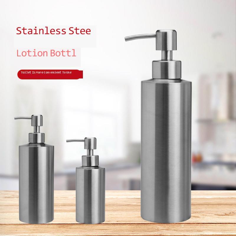 250/350/550ml Home Stainless Steel Soap Dispenser Cylindrical Emulsion Bottle Straight Bath Dew Bottle Hand Wash Soap Dispenser
250/350/550ml Home Stainless Steel Soap Dispenser Cylindrical Emulsion Bottle Straight Bath Dew Bottle Hand Wash Soap Dispenser
