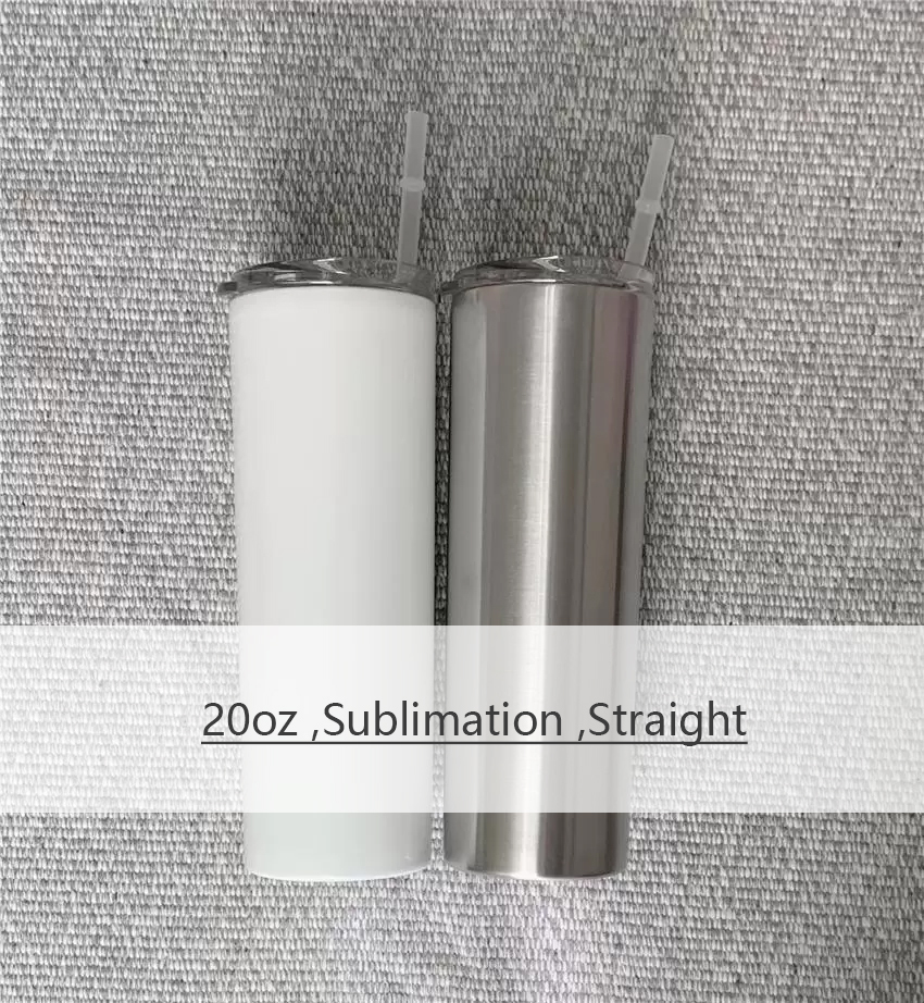 US Stock!! STRAIGHT! 20oz Sublimation Blank Tumblers With Straw Stainless Steel Water Bottles Double Insulated Beer Coffee Cups Mugs
US Stock!! STRAIGHT! 20oz Sublimation Blank Tumblers With Straw Stainless Steel Water Bottles Double Insulated Beer Coffee Cups Mugs