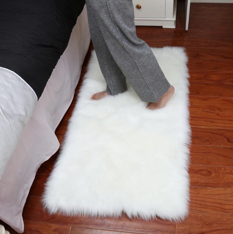 Faux Mat Soft Hairy Cloud living room Carpet Sheepskin Soft Bedroom Faux Mat Seat Pad Plain Skin Fur Area Rugs Washable, Gray
Faux Mat Soft Hairy Cloud living room Carpet Sheepskin Soft Bedroom Faux Mat Seat Pad Plain Skin Fur Area Rugs Washable, Gray
