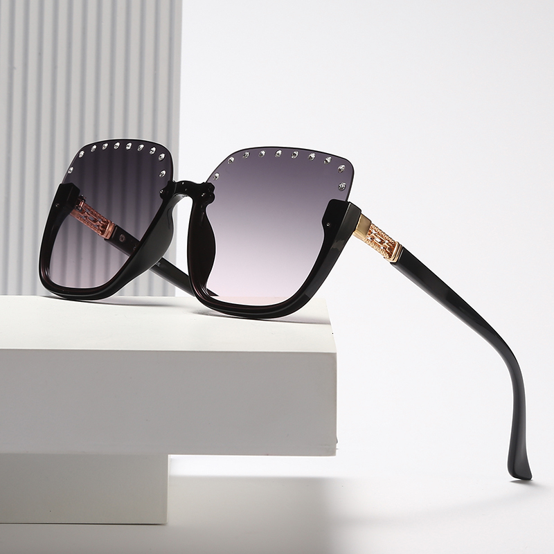 2021 New Woman Cat's Eye Female Square Half Frame Luxury Rivet Sunglasses Large Lunar Soleil Dimension Femme 32208 Szta
2021 New Woman Cat's Eye Female Square Half Frame Luxury Rivet Sunglasses Large Lunar Soleil Dimension Femme 32208 Szta