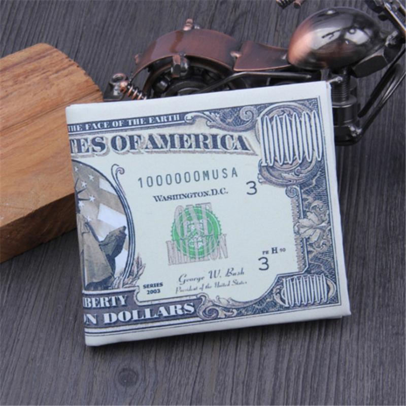 Cute USD US Dollar Wallet For Boys Kids Men PU Leather Money Bag Novelty Gift Teens Student Purse Women Male Coin Pouch, One million dollars
Cute USD US Dollar Wallet For Boys Kids Men PU Leather Money Bag Novelty Gift Teens Student Purse Women Male Coin Pouch, One million dollars