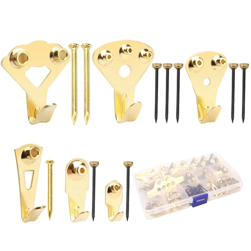 Picture Hangers, Picture Hanging Kit,120 Pieces Photo Frame Hooks For Heavy Duty Frame Hanging With Wall Mountin
Picture Hangers, Picture Hanging Kit,120 Pieces Photo Frame Hooks For Heavy Duty Frame Hanging With Wall Mountin