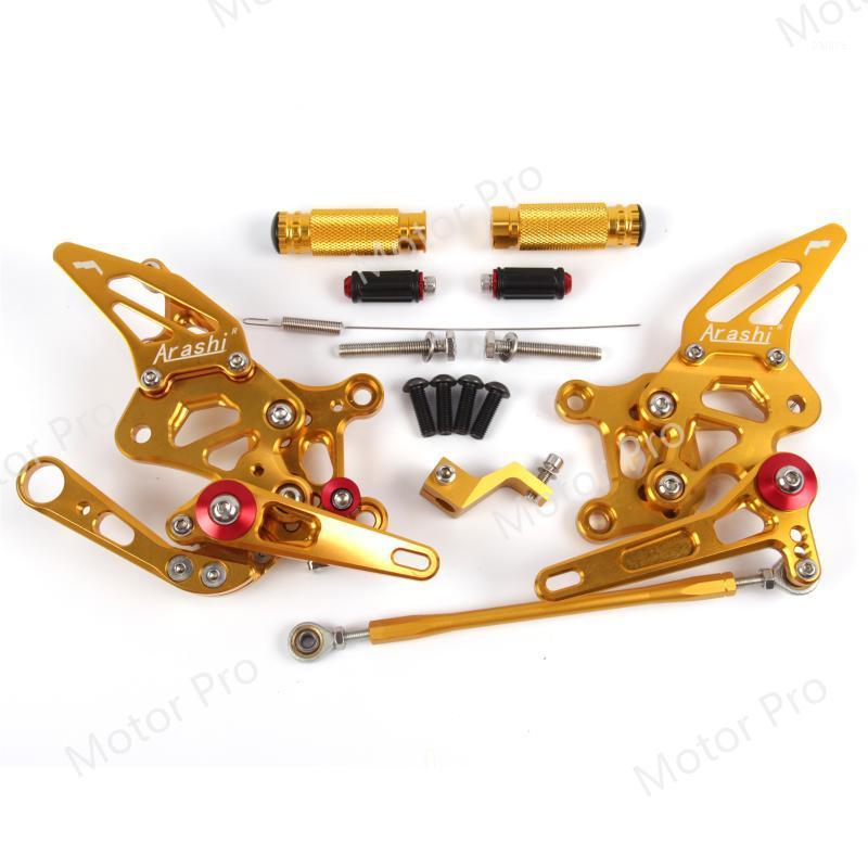 Adjustable Footrests For Aprilia RSV4 R FACTORY 2009 - 2012 Motorcycle Accessories Foot Rests Pegs Rearsets Black Gold 2010 20111
Adjustable Footrests For Aprilia RSV4 R FACTORY 2009 - 2012 Motorcycle Accessories Foot Rests Pegs Rearsets Black Gold 2010 20111