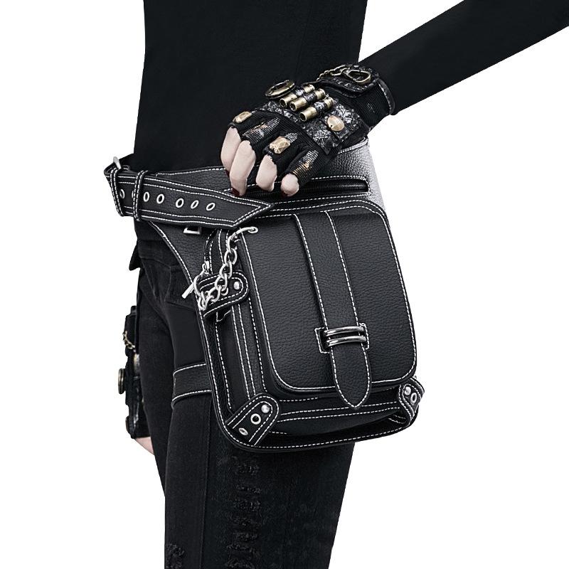 YourSeason Punk Ladies Waist Bags 2021 PU Leather Outdoor Female Moto Biker Mobile Phone Bags Vintage, Black
YourSeason Punk Ladies Waist Bags 2021 PU Leather Outdoor Female Moto Biker Mobile Phone Bags Vintage, Black