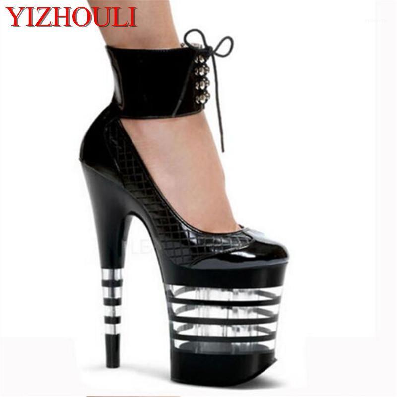 fashion single shoes platform 8 inch high-heeled black shoes for women ankle strap pumps 20cm Stripe Crystal1
fashion single shoes platform 8 inch high-heeled black shoes for women ankle strap pumps 20cm Stripe Crystal1