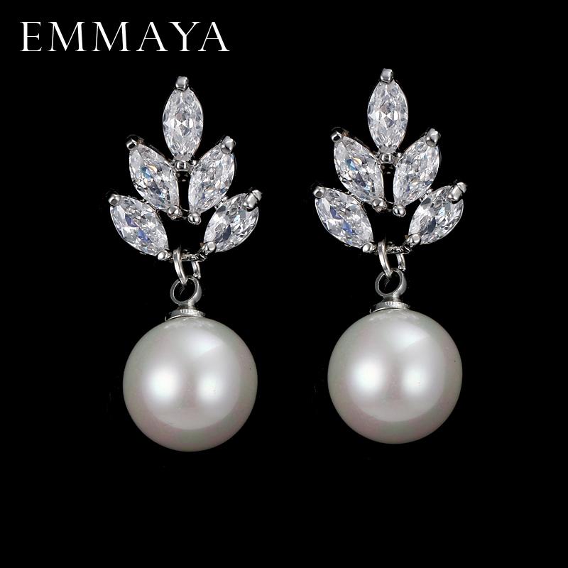 Stud EMMAYA Fashion Pearl Earring 2021 Austria Crystal CZ Ear Earrings Jewelry For Women Mom Gift
Stud EMMAYA Fashion Pearl Earring 2021 Austria Crystal CZ Ear Earrings Jewelry For Women Mom Gift