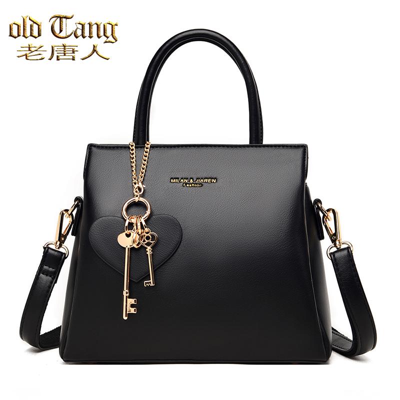 OLD TANG Quality Pu Leather Solid Color Fashion Casual Handbags for Women 2021 New Shoulder Large Capacity Travel Tote Bags, Black
OLD TANG Quality Pu Leather Solid Color Fashion Casual Handbags for Women 2021 New Shoulder Large Capacity Travel Tote Bags, Black