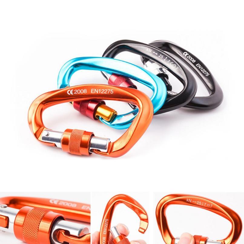 25kn Carabiner Buckle Aluminum Alloy Hook Climbing Camping Outdoor Survival Tool 25kn C qylURo
25kn Carabiner Buckle Aluminum Alloy Hook Climbing Camping Outdoor Survival Tool 25kn C qylURo