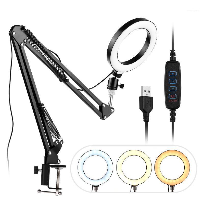 6 Inch Mini LED Ring Light Photography Fill-in Light 3 Lighting Modes Dimmable USB Powered for Live Network Broadcast Makeup1
6 Inch Mini LED Ring Light Photography Fill-in Light 3 Lighting Modes Dimmable USB Powered for Live Network Broadcast Makeup1